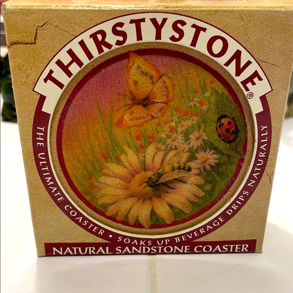 Tan and Green Kitchen Tools Set with Floral Design